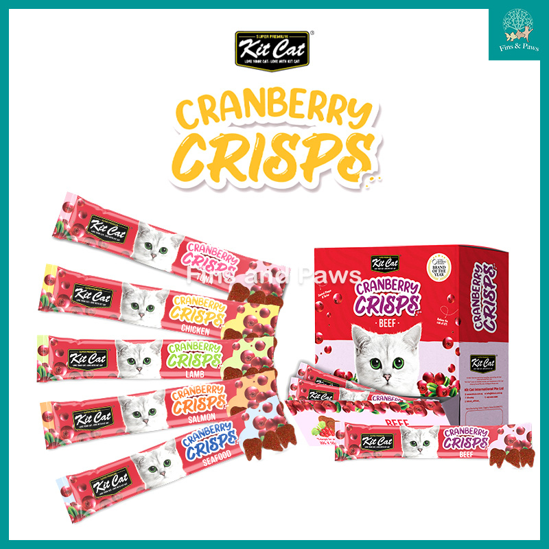 [Kit Cat] Cranberry Crisps Cat Treats 20g Shopee Singapore