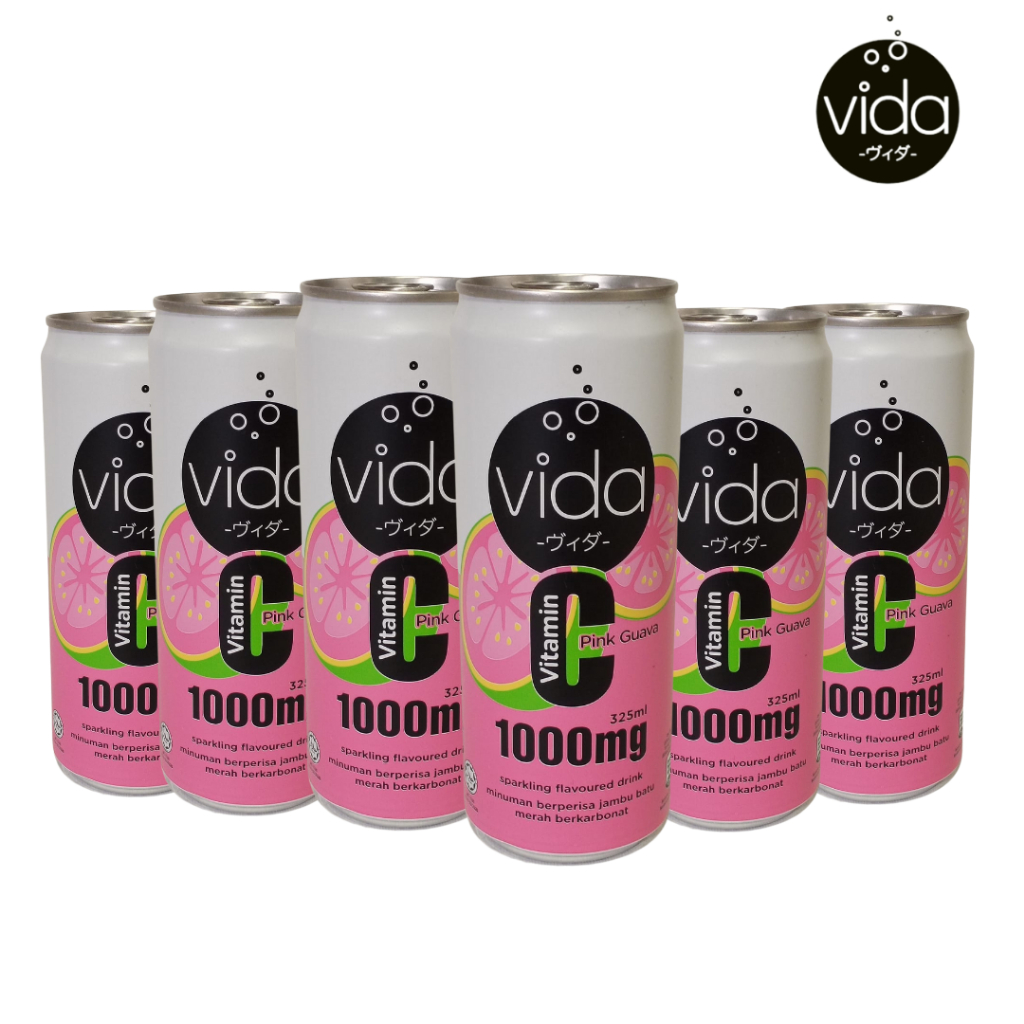 Vida Guava High vitamin C drink Healthy Choice Halal Shopee Singapore