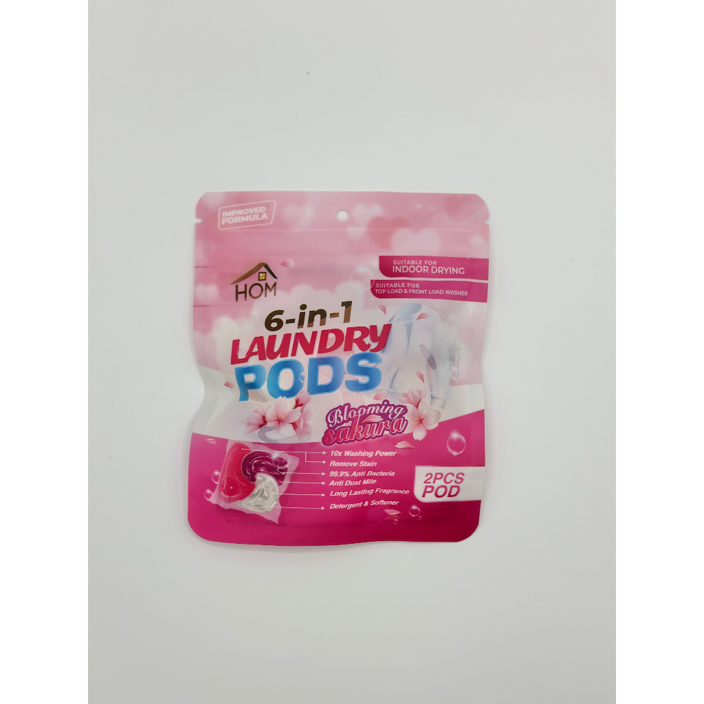 HOM Laundry Pod (2pcs per pack) Shopee Singapore