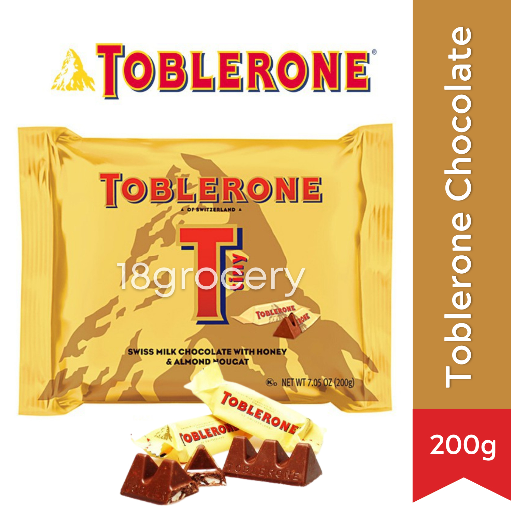 Toblerone Tiny Chocolate Sharebag 200g | Shopee Singapore