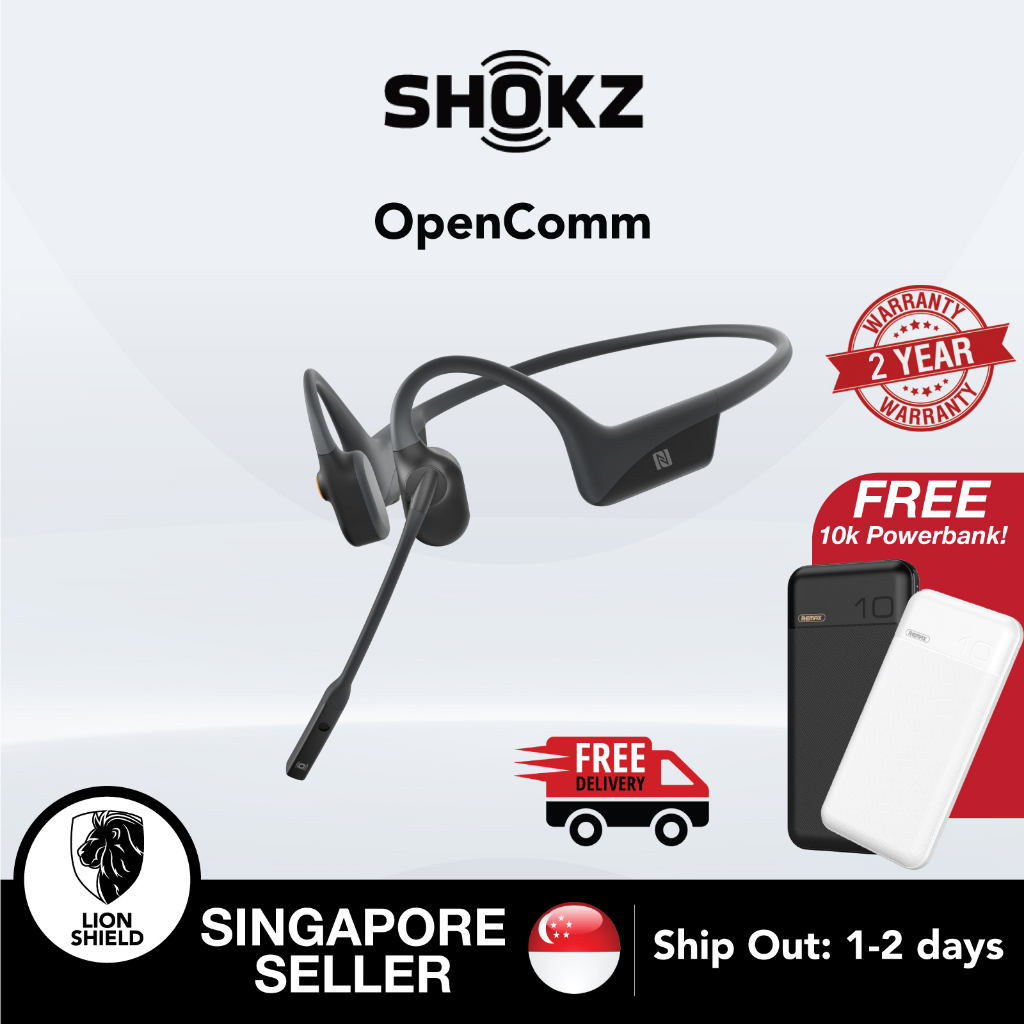 [SG] SHOKZ Bone Conduction OpenEar Wireless Headphones