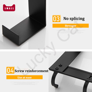 SG STOCK No Drill Heavy Duty Wall Hook Door Hooks Clothes hooks Hanging for Kitchen,Bathroom,Toilet,Balcony Black White #5