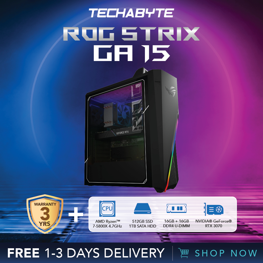 ASUS ROG Strix GA15 | R7-5800X | 32GDDR4 | RTX3070 | 2T+ 512GB