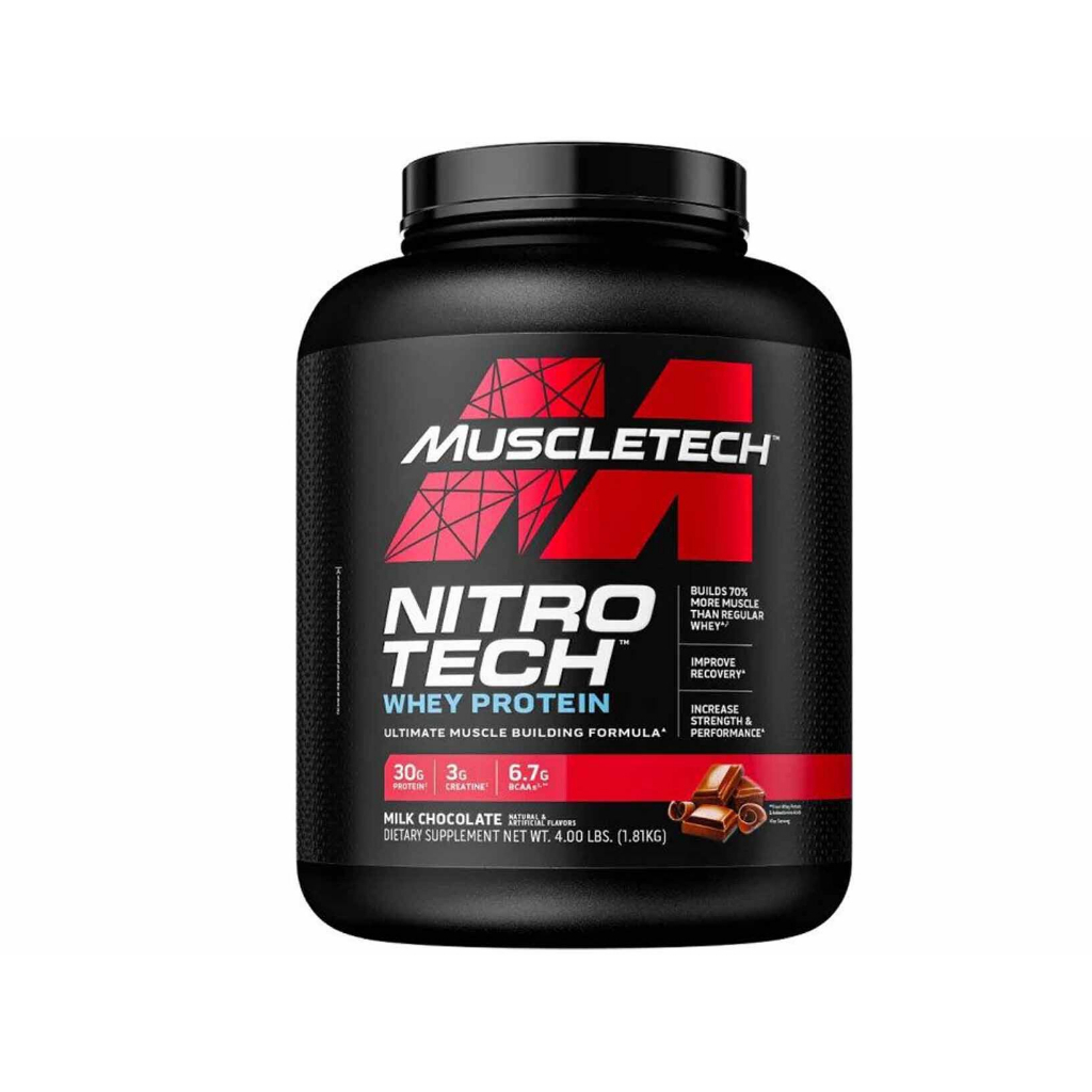 MuscleTech NitroTech Whey Protein (4lb)
