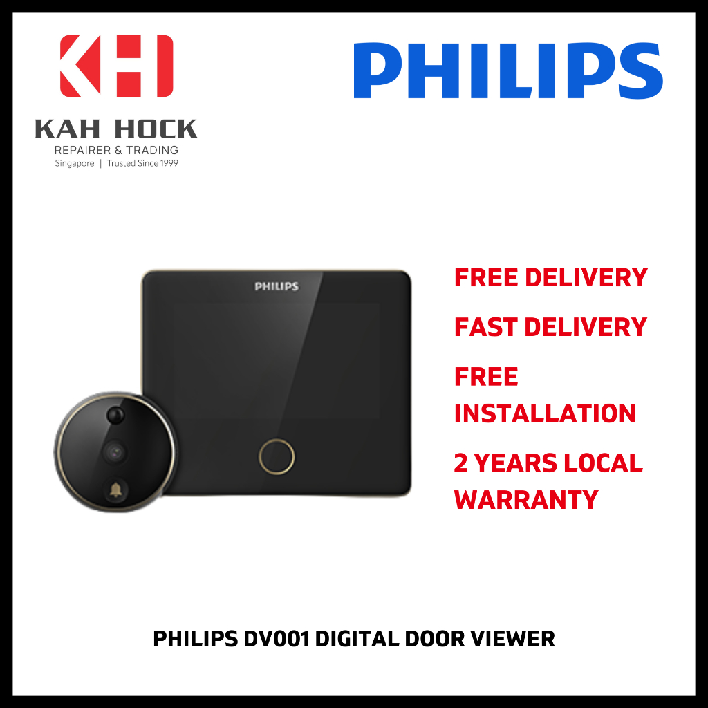 philips dv001 digital door viewer