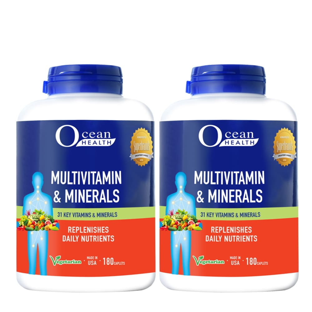 Ocean Health Multivitamin Twin Pack (2x180s) Shopee Singapore