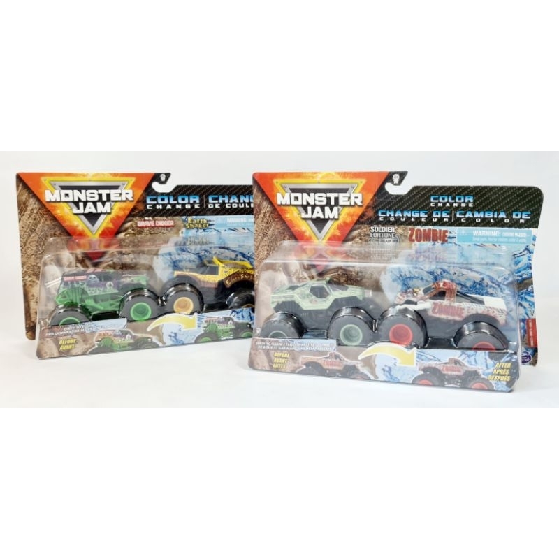 Monster Jam Color Change Vehicles Shopee Singapore
