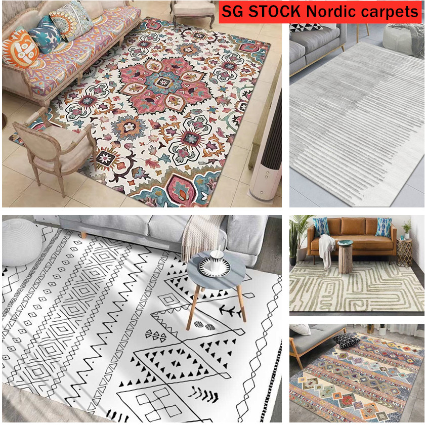 SG Stock*120cm300cm Nordic Carpet Living Room Carpet Rugs & Carpets