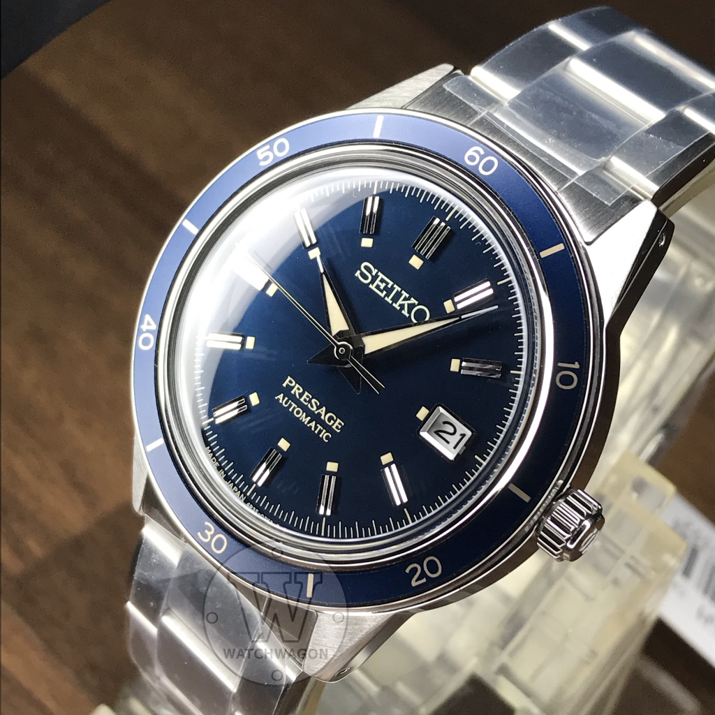 Seiko Presage SRPG05J1 Made in Japan Automatic Gents Dress Watch Blue ...