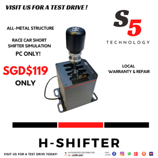 Sim racing H shifter / gear shifter / sim racing gearbox / not th8a vnm fanatec sq frc / hshifter / S5 Shifter