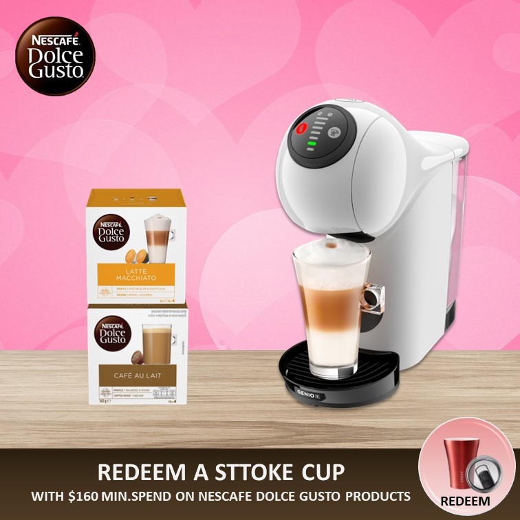 NESCAFE Dolce Gusto Genio S Basic Automatic Coffee Machine With 2 box