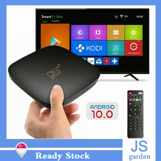 D9 Tv Box 4K 5G Android 10.0 8G RAM+128G ROM HD Smart TV Box Support Youtube Netflix Chrome Suitable for Non Smart TV