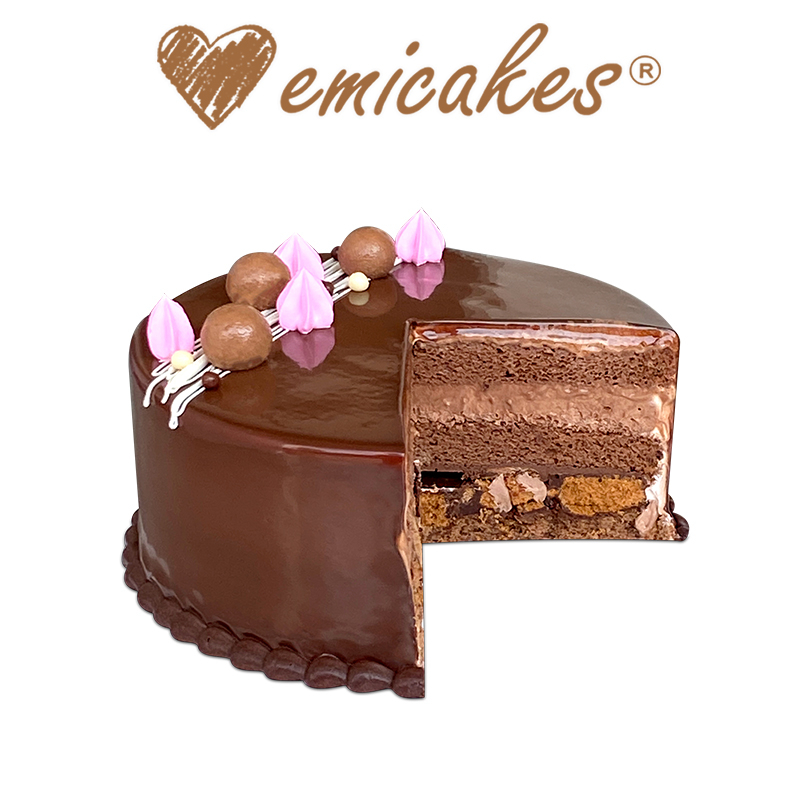 [EMICAKES] Pure Decadence Chocolate Cake (Earliest 6 Feb) Shopee