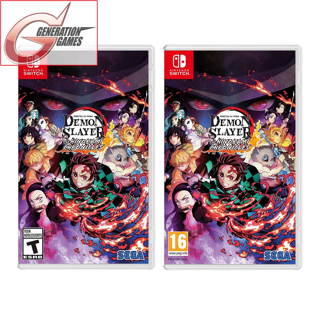 Nintendo Switch Demon Slayer: Kimetsu no Yaiba - The Hinokami ...