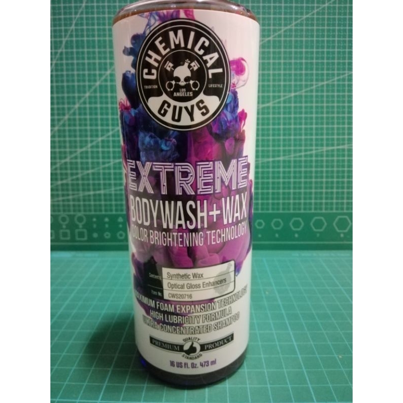 Chemical Guys CWS20716 Extreme Body Wash Soap + Wax 16oz Shopee