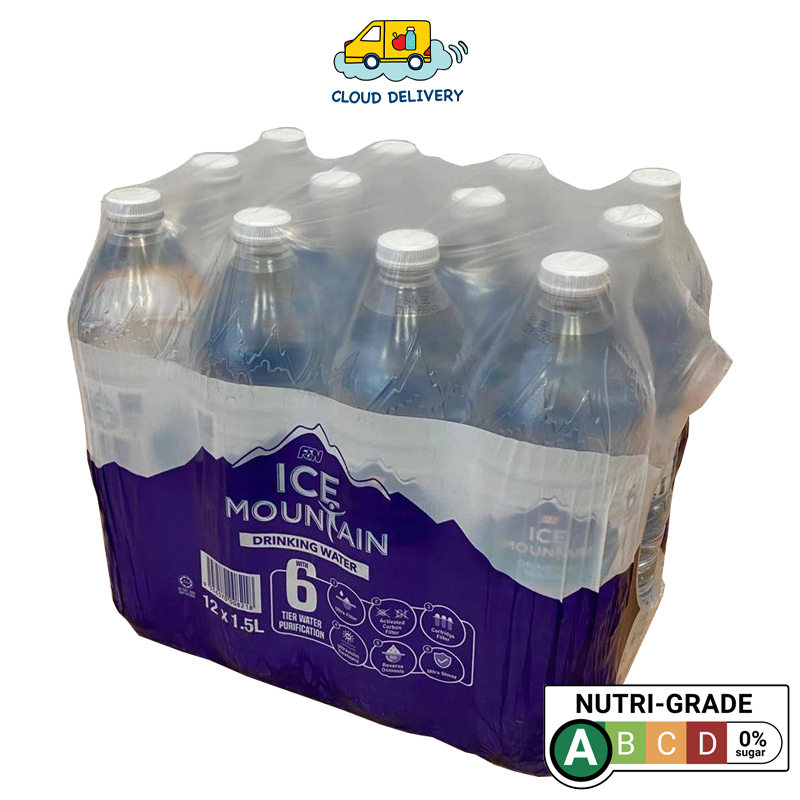 Ice Mountain Drinking Water (12 x 1.5L) Shopee Singapore