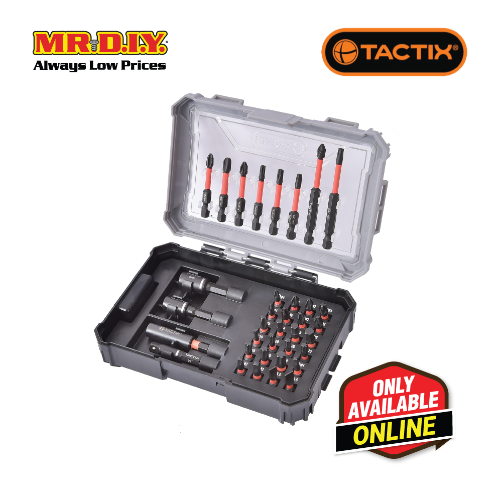 TACTIX Impact Bit Set (36 pieces) Shopee Singapore