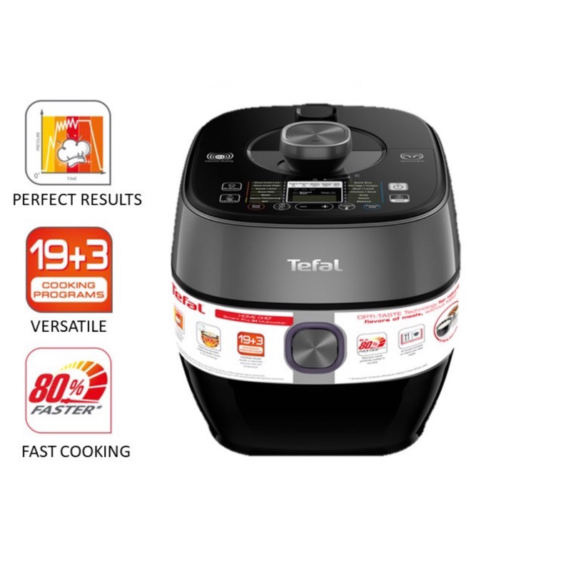 Tefal CY638 Home Chef Smart Pro Induction Electric Presure Cooker 5L Shopee Singapore