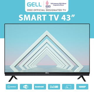 GELL TV 43 inch Android  Smart TV With GooglePlay store | Netflix | Youtube