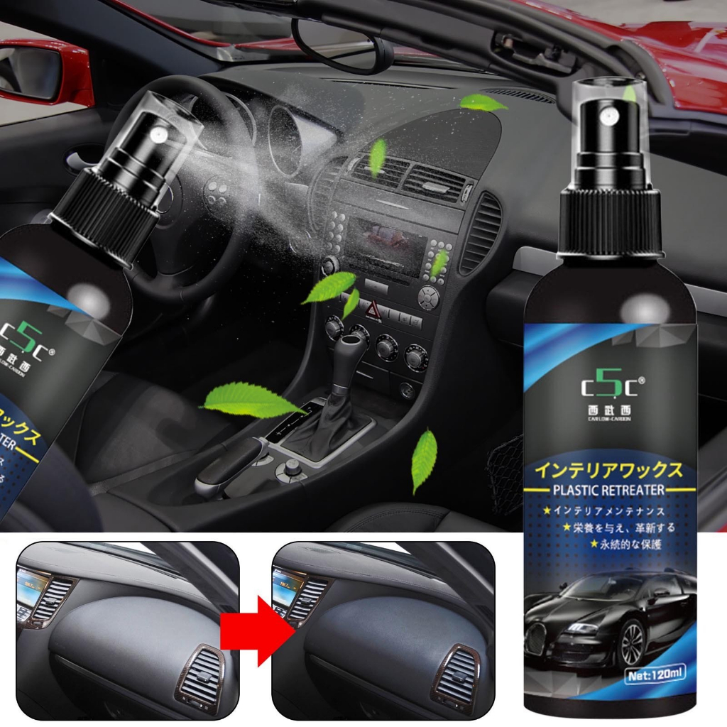 Dashboard Cleaner Polish Car Interior Detailing Leather Cleaner for Car