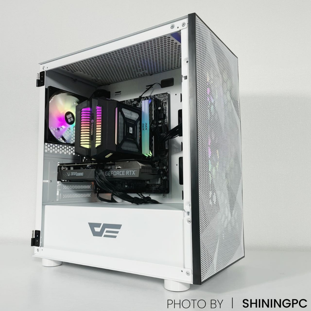 Gaming Desktop Ryzen 5 5500 With RTX 3060 16GB RAM Gaming PC Shopee