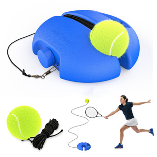 【SG Dliver】Home Tennis Trainer Ball Elastic Physical Training Racket Double Automatic Rebound  Tennis ball rebounds auto