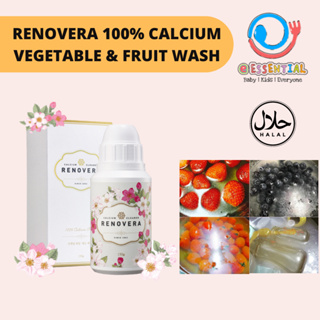 RENOVERA 100% PREMIUM CALCIUM POWDER VEGETABLE WASH / FRUIT WASH / HALAL CERTIFIED / KOREA MADE
