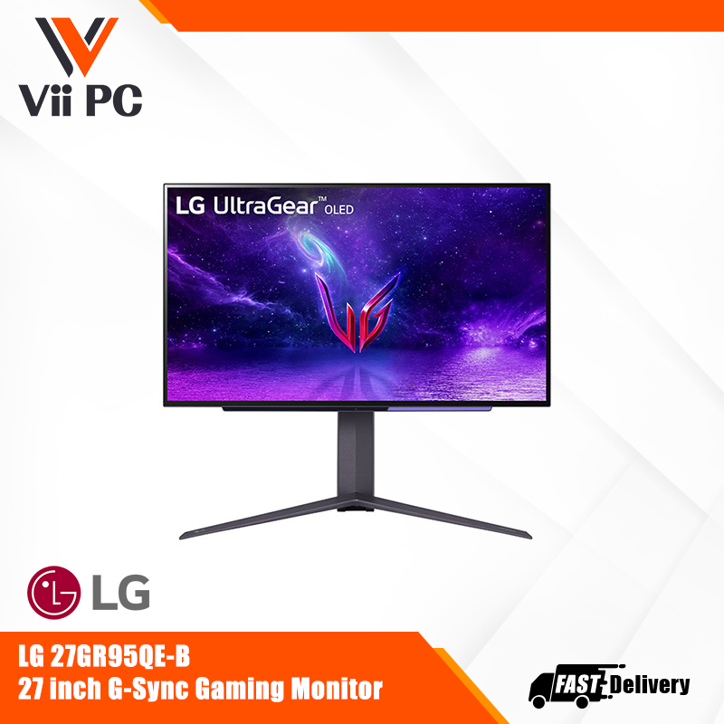 (PRE ORDER) LG 27GR95QE-B 27 Inch UltraGear OLED Gaming Monitor QHD ...