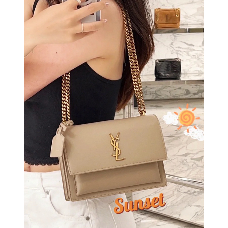 Pre-Order] Ysl Sunset Medium Bag (More Colours Available) | Shopee Singapore