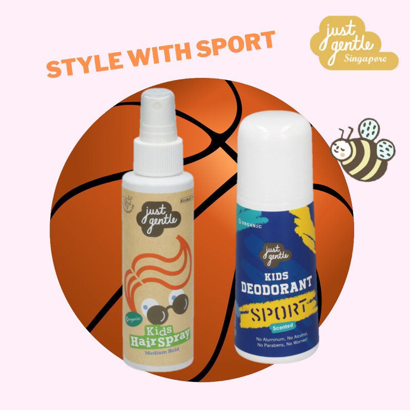 Just Gentle Organic Kids Hair Spray 100ml | Shopee Singapore