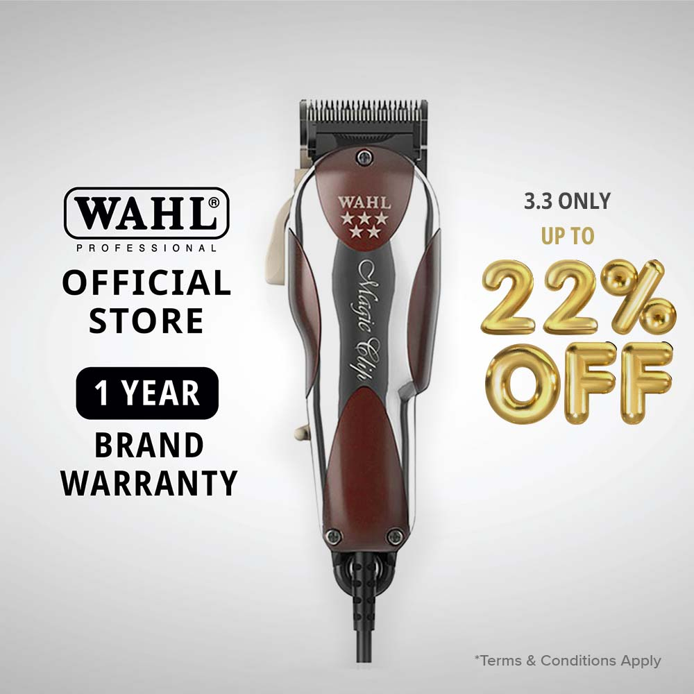 Wahl Professional 5 Star Magic Clip Corded Hair Clipper - Shaver, trimmer,  grooming tool, hair cut | Shopee Singapore