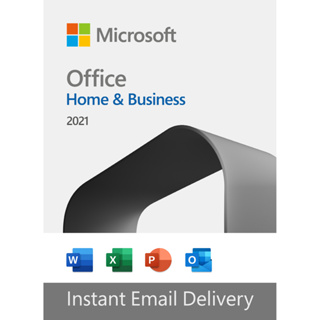 Microsoft Office 2021 Home & Business - Win/Mac - Classic Word, PowerPoint, Excel, Outlook & One Note - Instant Delivery