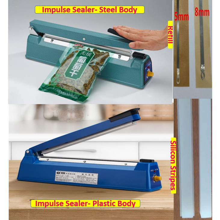*SG SELLER* Impulse Sealer Heat Sealer I Film Sealer 200mm/300mm/400mm