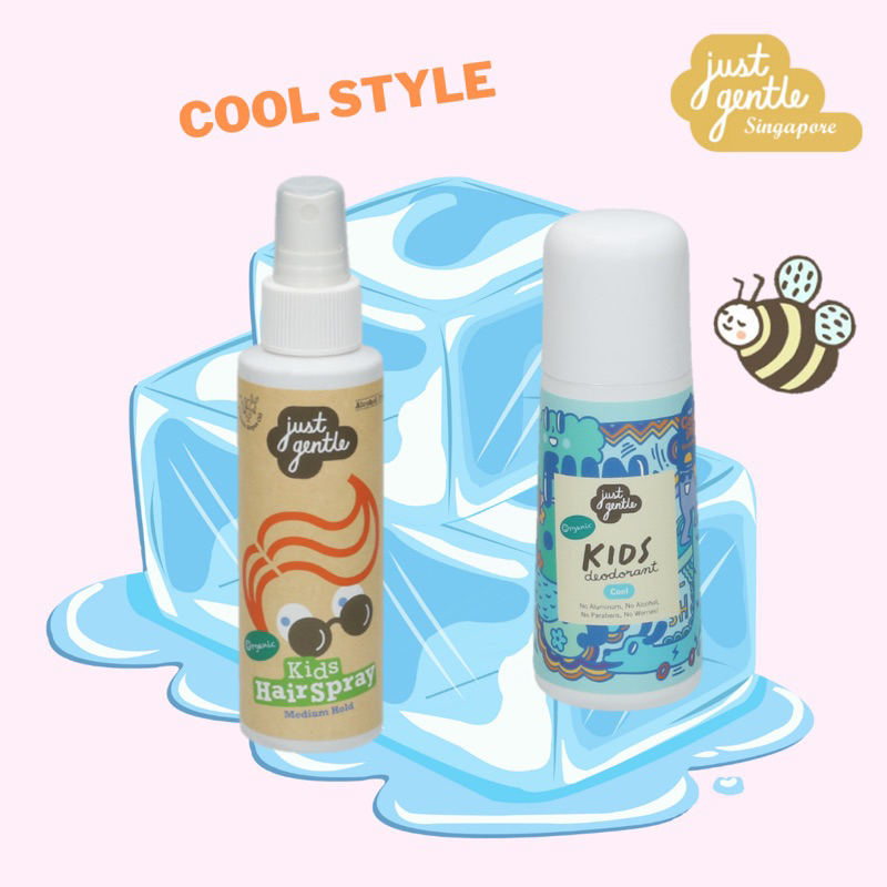 Just Gentle Organic Kids Hair Spray 100ml | Shopee Singapore