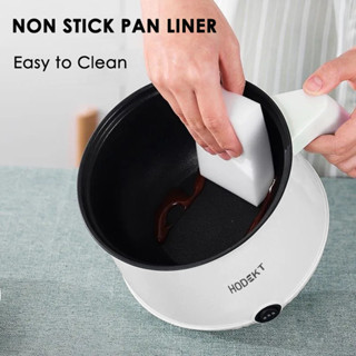 HODEKT Mini Rice Cooker With Steamer 1.8L Multi-function Cooker Non-Stick Inner Pot With Steamer #3