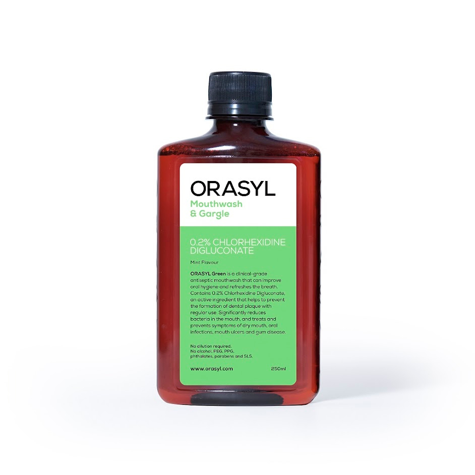 Orasyl Green Antiseptic Mouthwash 250ml +100ml Shopee Singapore