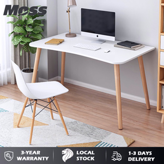 Nordic Study Table Laptop Home Office Desks Computer Modern Writing Table