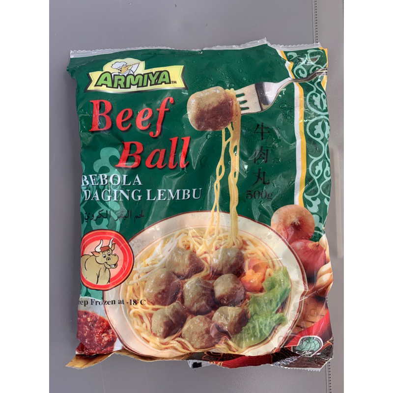 Armiya beef ball 500g Shopee Singapore