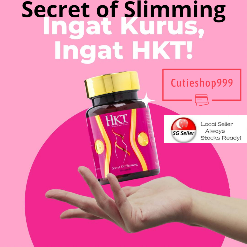 SG SELLER HKT Secret of Slimming Herba Kurus Tradisi 30 capsules