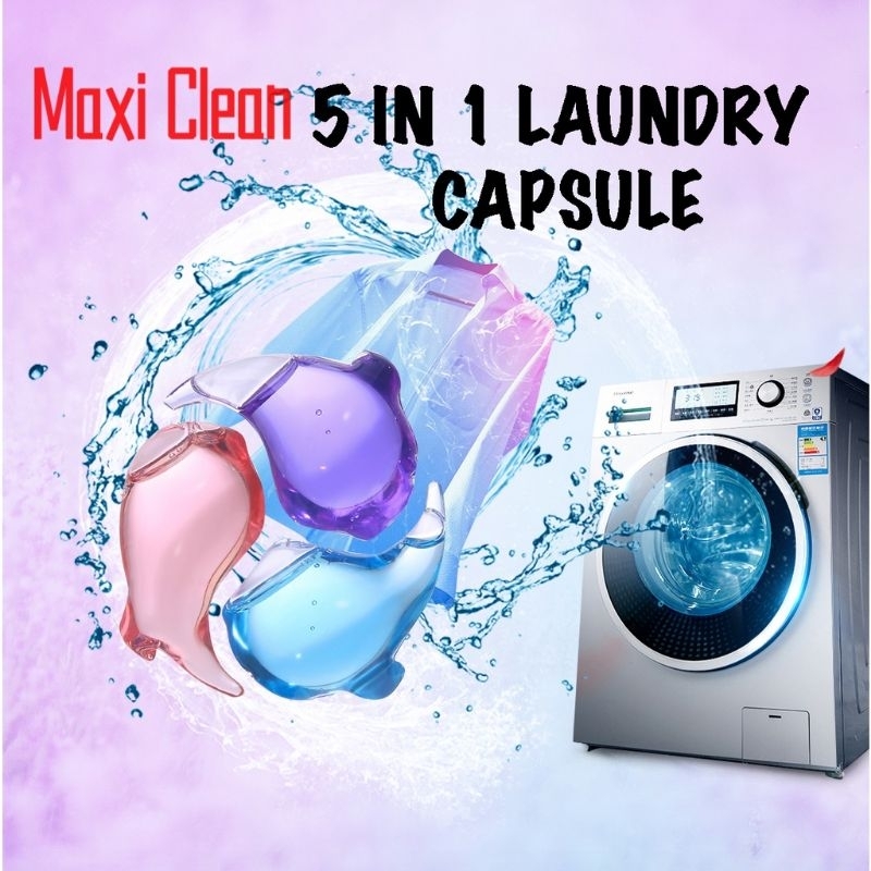 [Sg Shipping] Maxi Clean Laundry Capsules Beads Pods / Bundle of 2