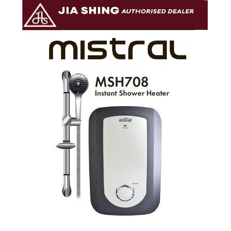 Mistral MSH708 Instant Shower Heater Shopee Singapore