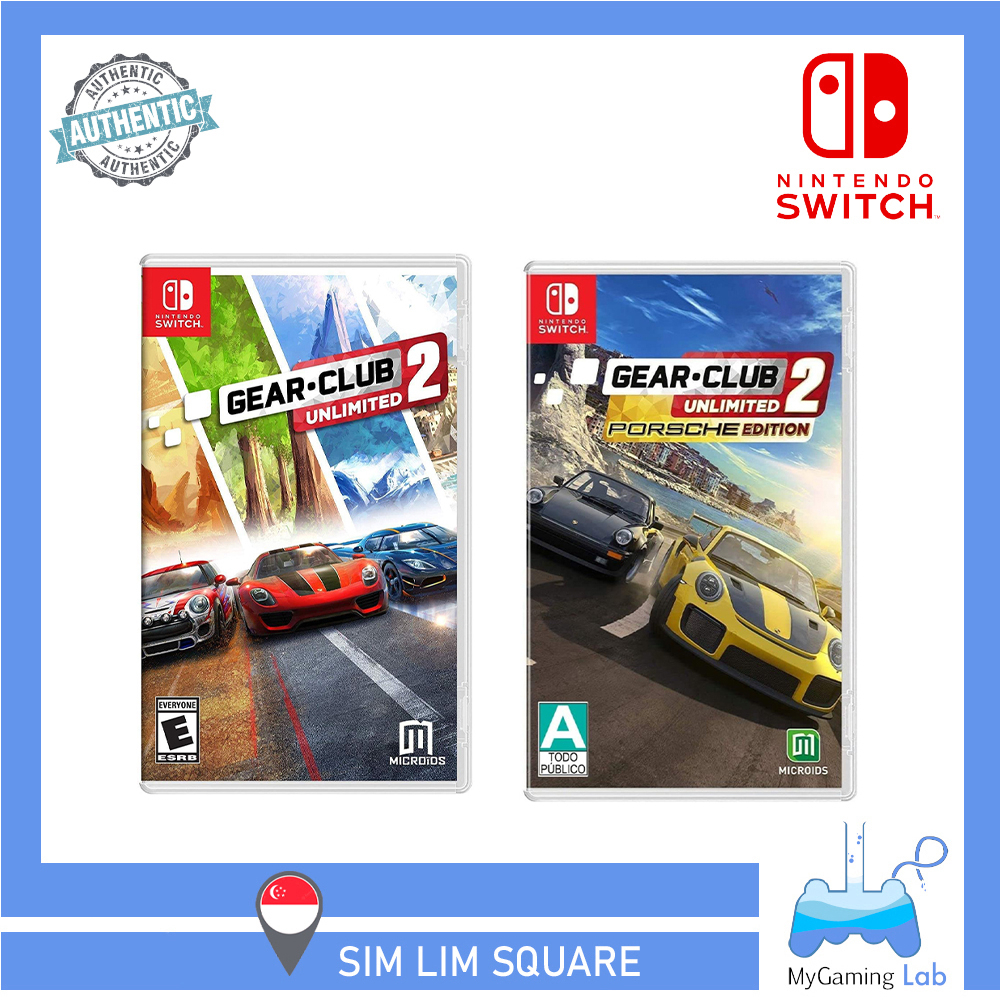 Pas på Ondartet Benign SG] Nintendo Switch Game Gear Club Unlimited 2 Porsche Edition (Multiplayer  Racing Games) | Shopee Singapore