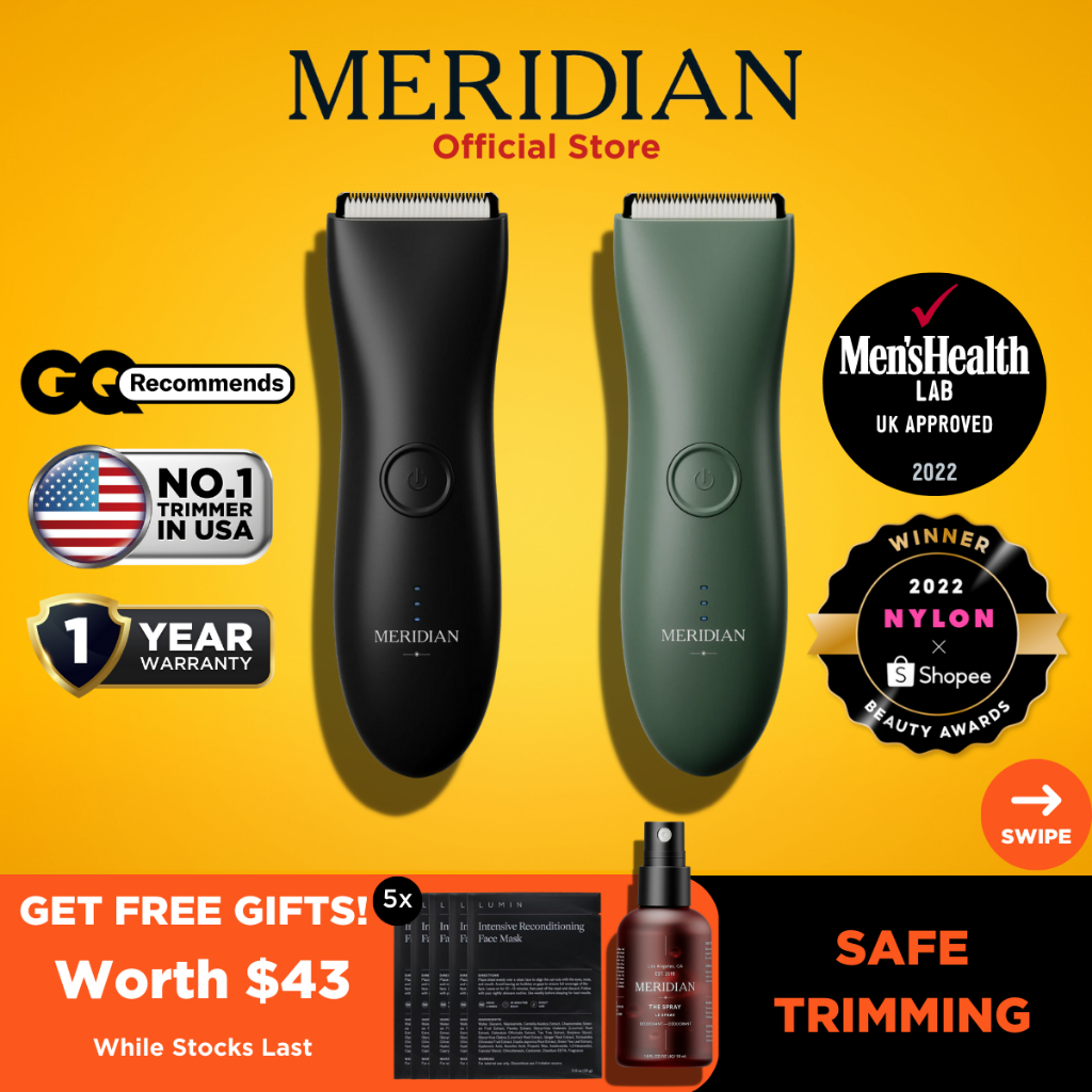 The Trimmer by MERIDIAN Waterproof Electric BelowTheBelt Trimmer