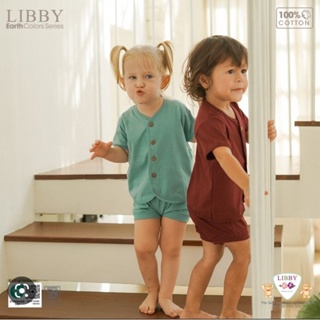 SG 0-12M | Restock! Cheapest! | Libby  Cotton Home Set | Earth   Color Series |  Baby Pyjamas  Newborn Clothes | Kids #2