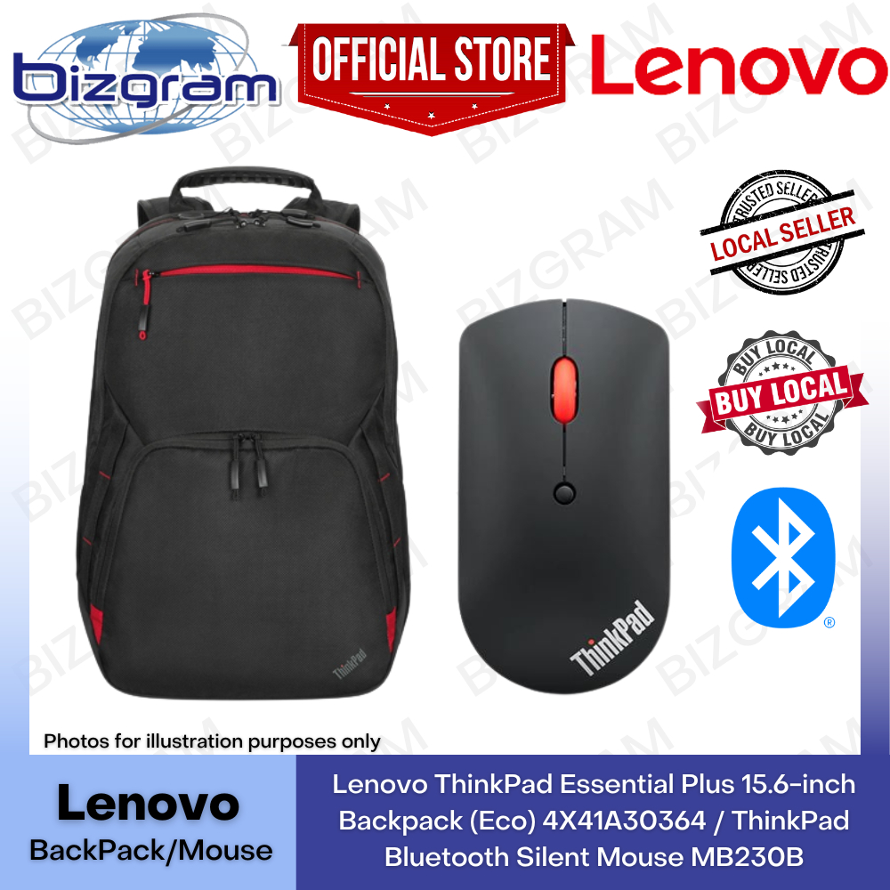 Lenovo ThinkPad Essential Plus 15.6-inch Backpack (Eco) 4X41A30364 ...