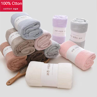 🔥Discount Promotions🔥 Only 1 SGD 100%Ctton Korea Bath Towel Face Towel Bathrobe sport gym shower baby big cotton towel