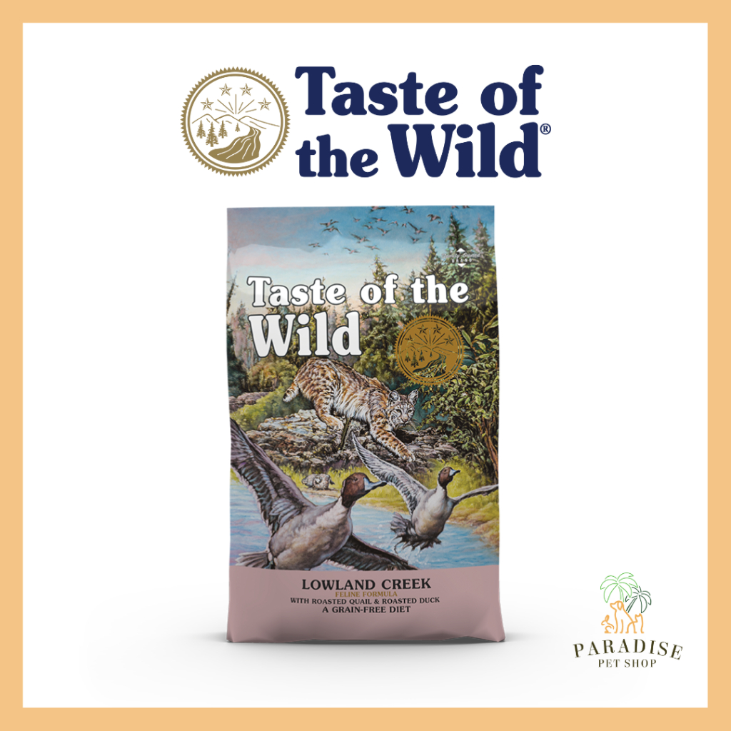 CLEARANCE Taste of The Wild Lowland Creek Roasted Quail & Roasted Duck