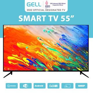 GELL Smart TV 55 inch Android TV  With GooglePlay store | Netflix | Youtube | Wifi