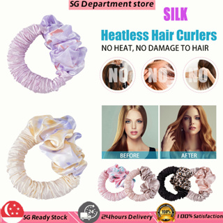 [SG seller]Lazy Hair Curler Ring Sleep Curling Rod Headband Hair Rollers Curls Hair Styling Tools Wave Formers Wet Wavy