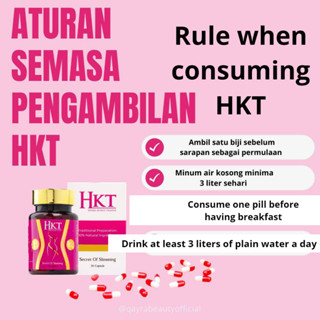 SG SELLER HKT Secret of Slimming Herba Kurus Tradisi 30 capsules #6